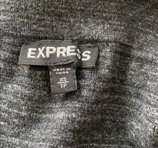 EXPRESS  gray mini Skirt