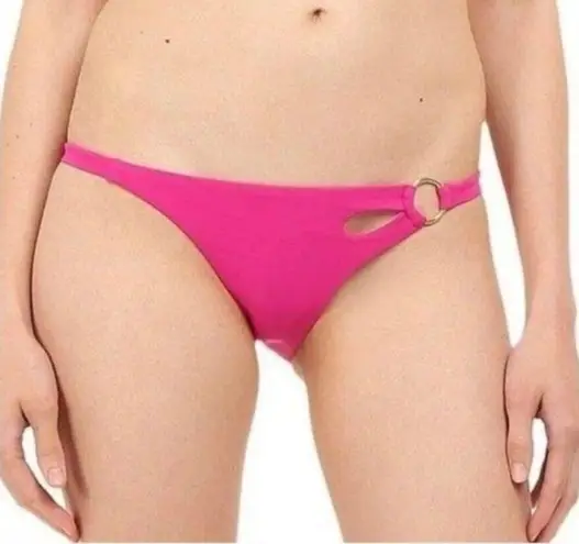 L’Agent by Agent Provocateur Adrina Pink Swim Bikini Bottom Size Small Women's