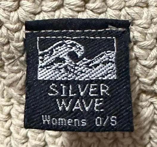 Silver Wave Boho Handmade Crochet Wide Brim Summer Hat