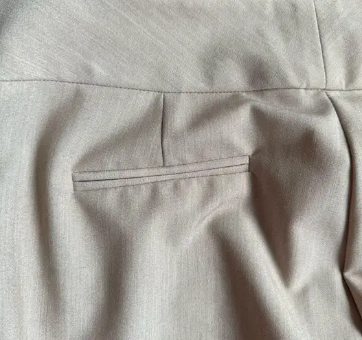 Ellen Tracy Ellen & Tracey Company NWT Essential Beige Low Waist Wide Leg Pants Sz 6.