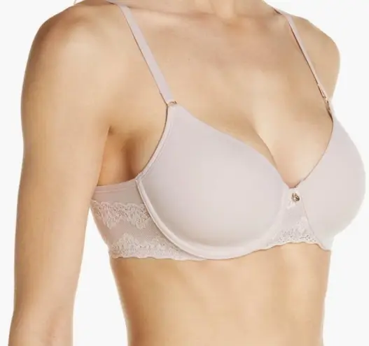 Natori  Bliss Perfection Underwire Contour women's sz 34DDD Deep Blush