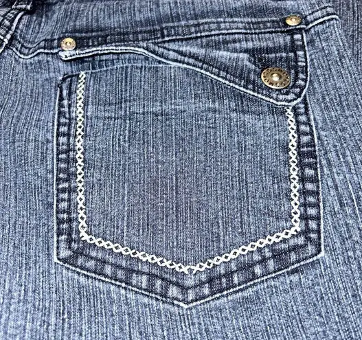 Cosmopolitan Black & Gold 2000’s Jeans Women’s Size 12 Y2K Style Bootcut Pants!