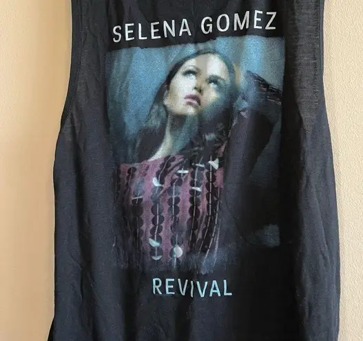 Selena Gomez ✨  Black Revival Tank Top Small