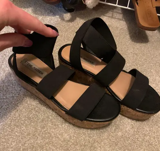 Steve Madden Cork Platform thumbnail 1