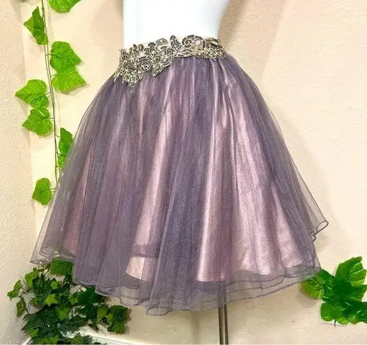 Alyce Paris Lavender Purple Formal Ballerina Skirt