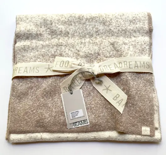 Barefoot Dreams Confetti Scarf Cozychic Lite Cream Taupe NEW