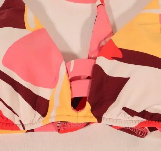 Seafolly NWT X Revolve Cut Copy Multi Strap Bralette in Tangelo