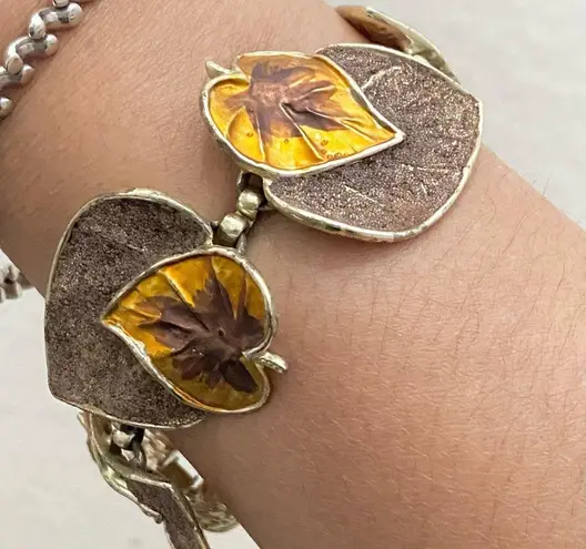 Vintage Unsigned Tectured Gold