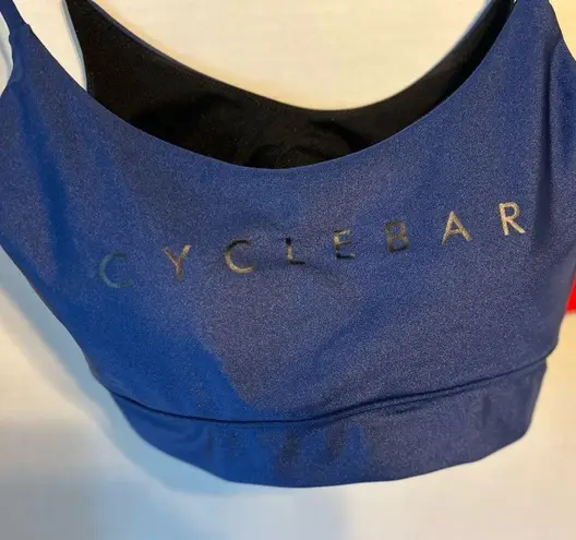 The Bar Cycle Sport Bra size M/L navy “Flowy Bra”