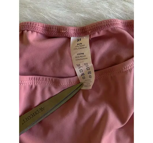 Halara  *SHORTS ONLY* Cloudful Air Pink Golf Biker Yoga Shorts Size Medium