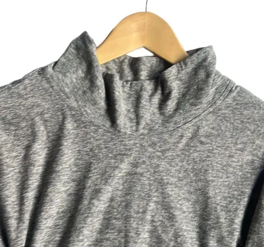 Canada Weather Gear Supreme Soft Mock Neck Sweatshirt Gray Size L