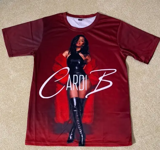 Unisex Women’s Men’s Cardi B Short Sleeve T