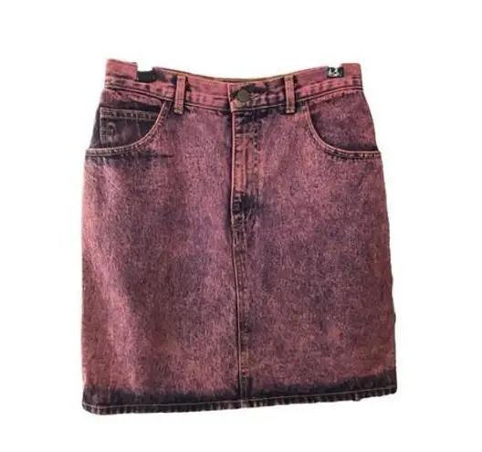 Guess by Marciano Guess Vintage 1980s Acid Wash Denim Skirt