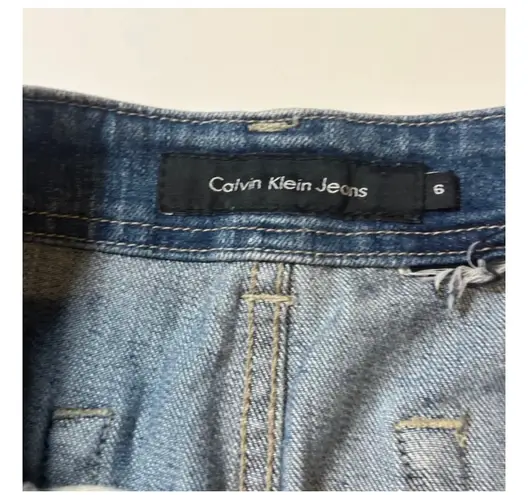 Calvin Klein Denim Mini Skirt