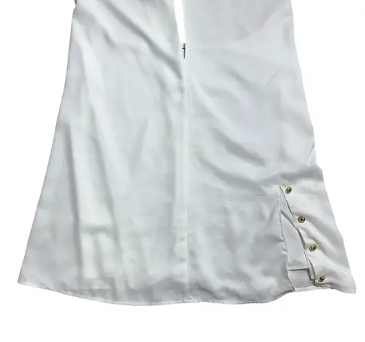 Tuckernuck White Halter Backless A-Line Mini Dress Women’s US Small