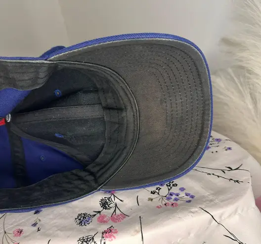 Nike Texas Rangers Hat Cap Strap Back Blue Red MLB Baseball Logo  Legacy91