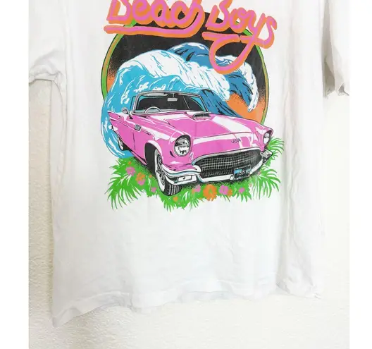 Daydreamer Beach Boys Surf USA Boyfriend Tee Size Large Cotton Band T Shirt