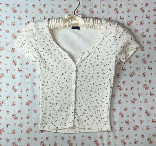 Brandy Melville Floral Top