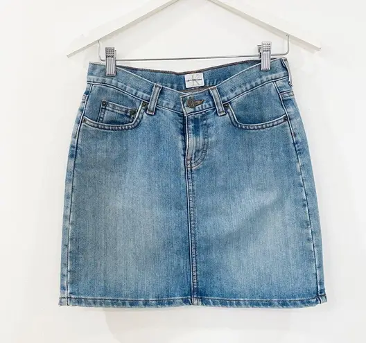 Calvin Klein  vintage denim skirt