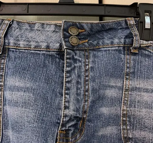 Zana Di Flat Front High Rise Denim Shorts 18