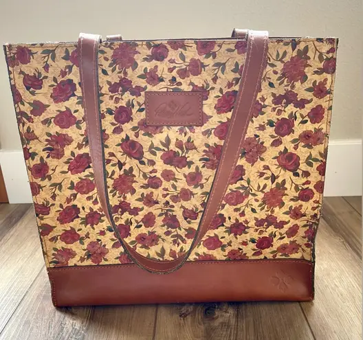 Patricia Nash Rose Tote | 100% Leather | Designer | Excellent Used Condition