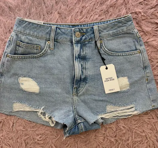 Forever 21 Light Denim Shorts