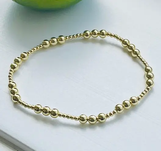 Gold Filled Tarnish Resistant 3mm/2mm Stacking Bracelet