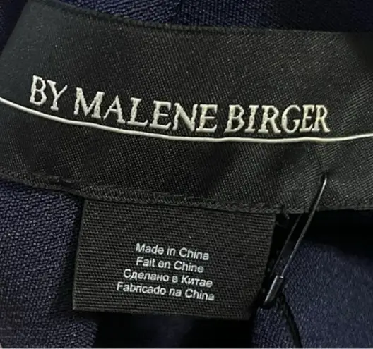 BY MALENE BIRGER Women's Navy Blue Long Sleeve Mini Dress XXL | NWT Size 2X