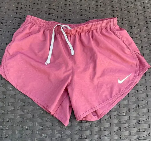 Nike  Burgundy Dri-Fit Running Shorts