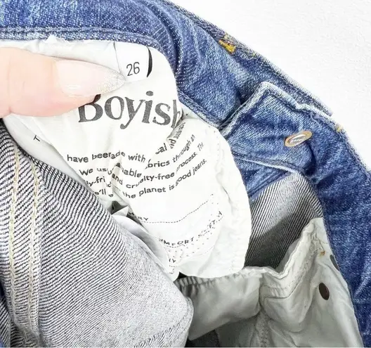 Boyish NWT The Zachery Skinny High Rise Jeans 26 Blue