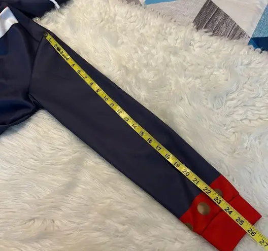 Historical Hoodie Revolutionary War Uniform Costume Cosplay Halloween History Blue Size undefined