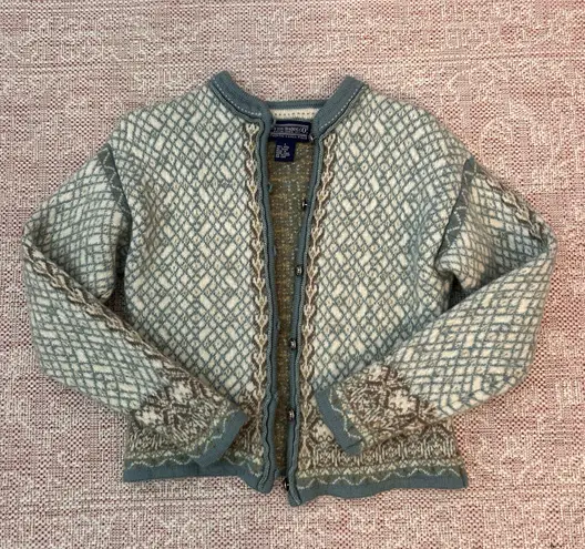 Pacific&Co newton trading vintage wool cardigan