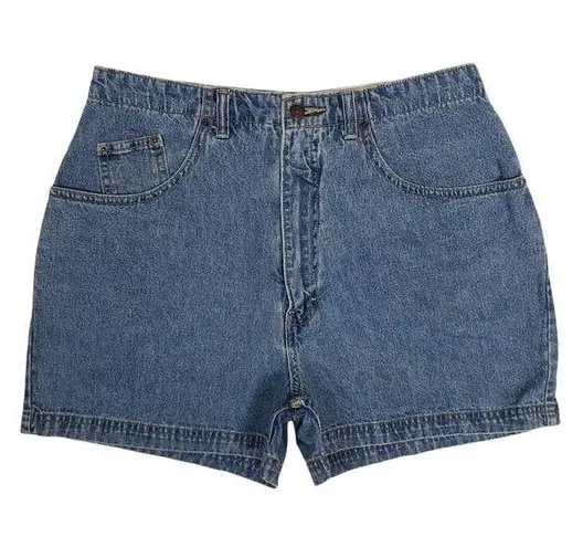 Brittania  Vintage Loose & Low Hi Waist Mom Jean Shorts 14