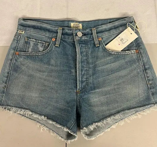 Citizens of Humanity NEW   Women's Bree Relaxed Short Blue Denim Jean Sz 24 00