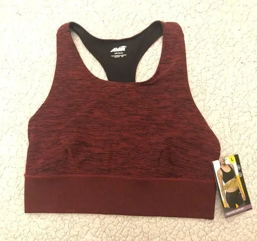 Avia Women’s Long Line Active Sports Bra Size L