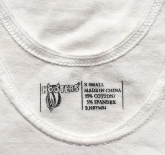 Hooters 🔃 Logo Waitress Uniform Tank Top