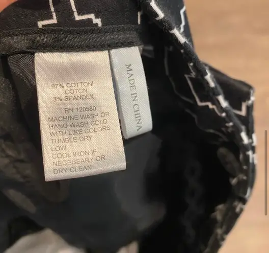 Amanda & Chelsea Black and White Pants