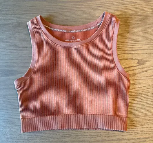 Aerie Ribbed Seamless Sports Bra Top - Small