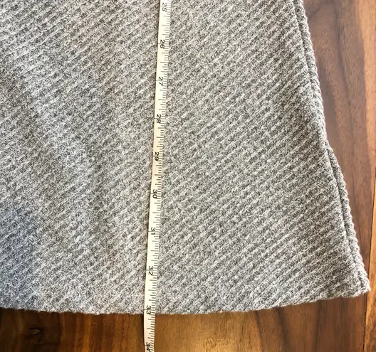 Gap Ribbed Knit Sweater Dress Grey