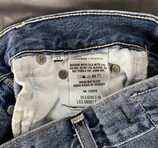 Lovers + Friends Straight Leg Jeans