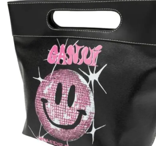 Ganni | Casual Style Street Style 2-WAY Bi-color Leather Crossbody NWT $235