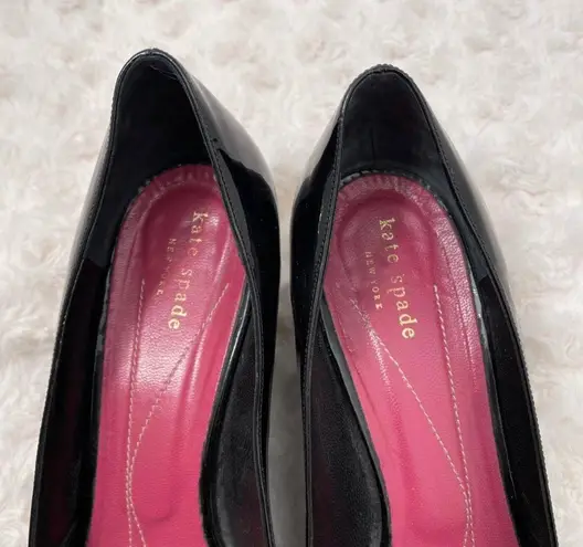 Kate Spade patent wedges