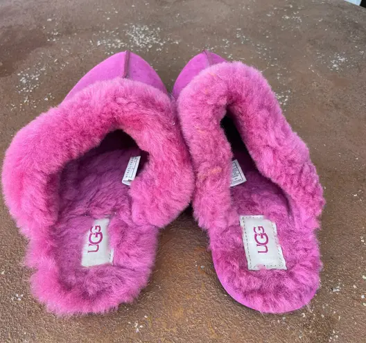 UGG Funky monkey pink  tazz slippers sz 7