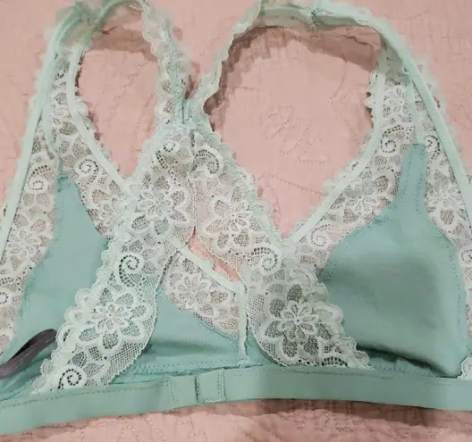 Aerie Lace Blue Teal Bralette