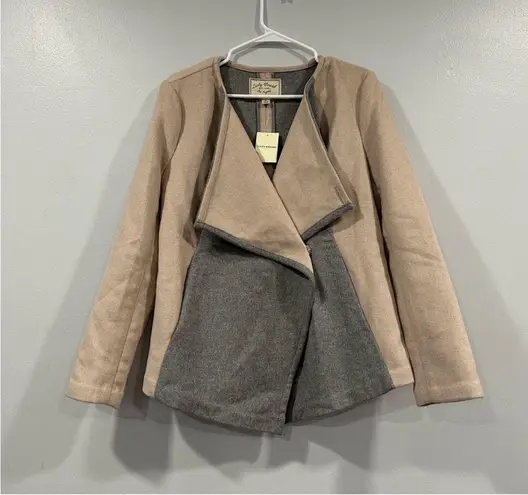 Lucky Brand  Color Block Wool Moto Jacket Medium M - Image 2