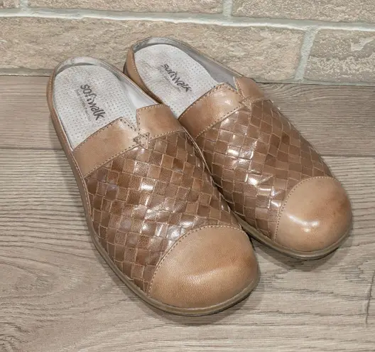 Softwalk San Marcos Woven Slip-on Mules