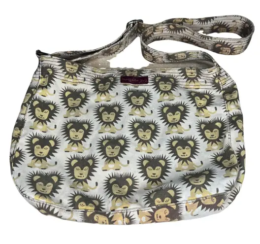 Bungalow 360 Lion Bag Crossbody Tote Small Diaper Bag Purse Brown