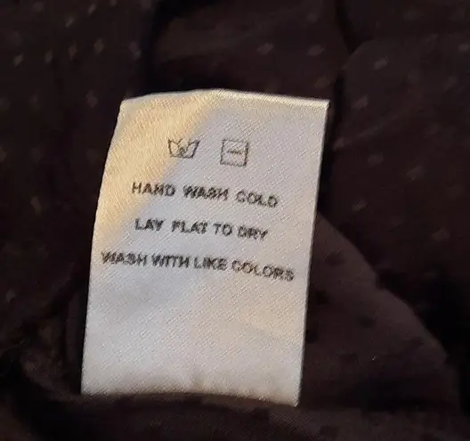 NSR Jumpsuit Pants Women's Small Black Polka Dot Sleeveless Open Back