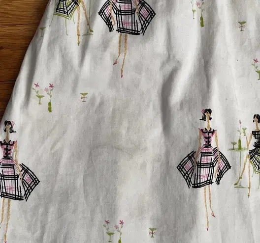 Sandra Poodle Print Skirt