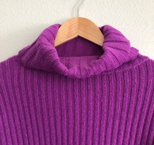 Nine West  Purple Turtleneck Sweater Size M